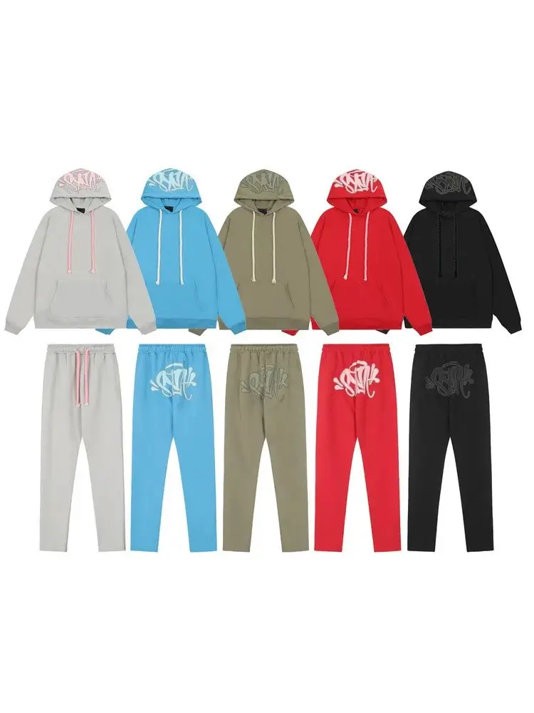 Supreme Hoodie and Long Sleeve Trousers Set 2