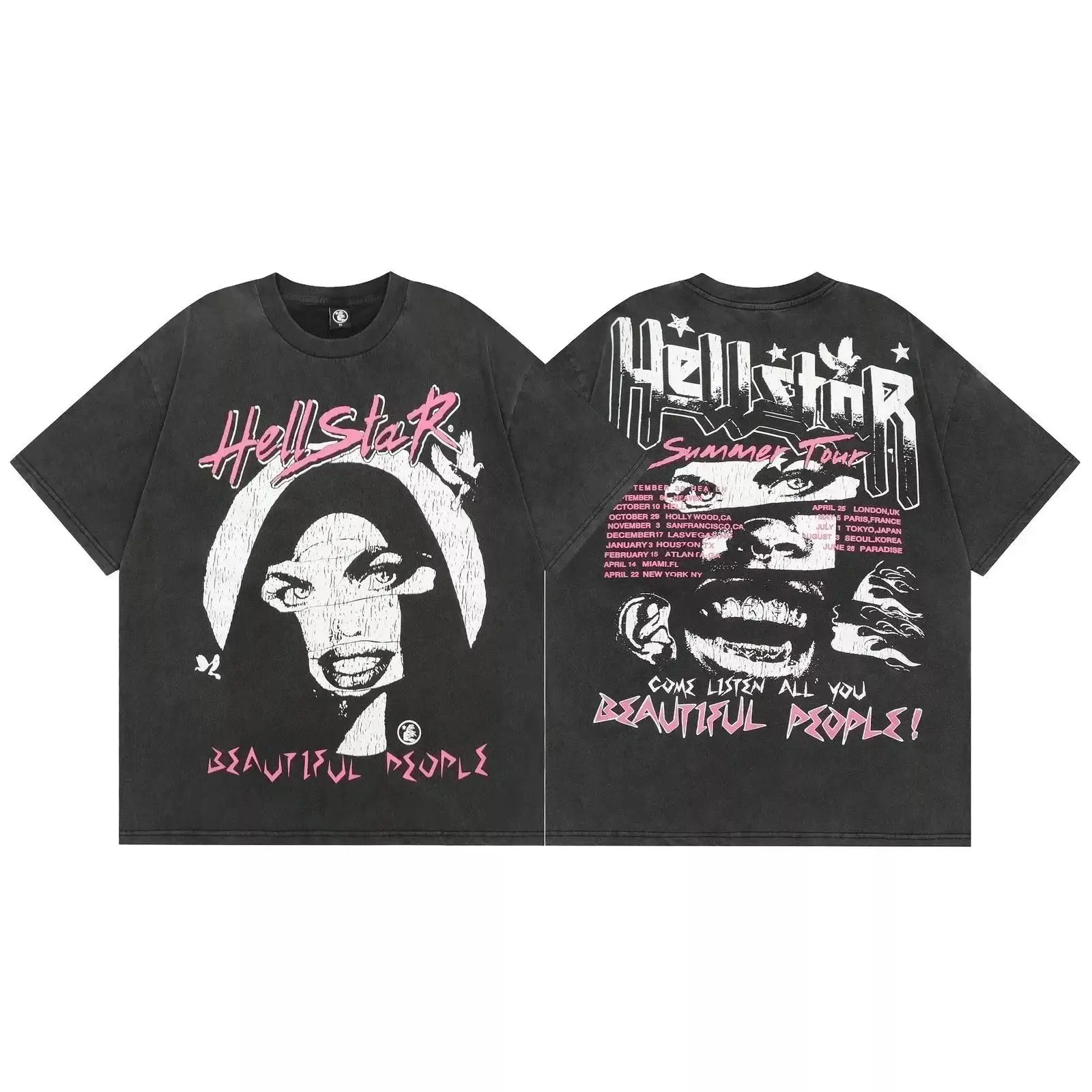 Hellstar Paradise Sun T-Shirt [38 styles] 3