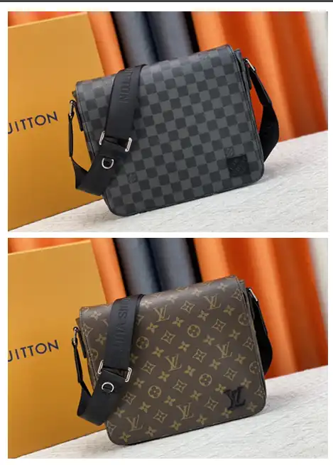 Louis Vuitton Damier Graphite & Monogram Canvas Messenger Bag [2 styles]